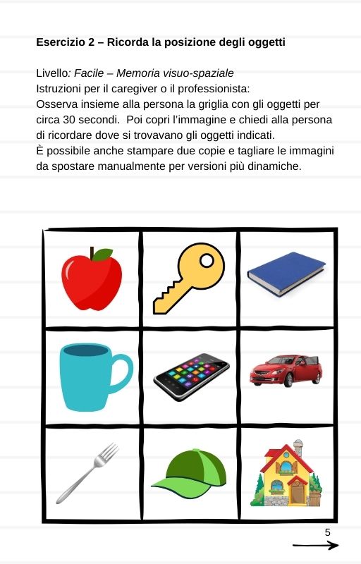 Stimolazione Cognitiva Completa – Quaderno PDF con Esercizi Professionali