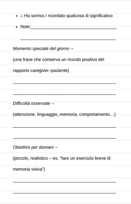 Kit Caregiver Premium – Memoria Emotiva, Conversazione e Ricordi (PDF Stampabile)