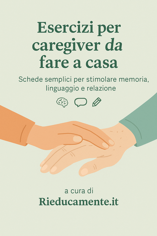 Esercizi per caregiver e professionisti – Guida operativa PDF